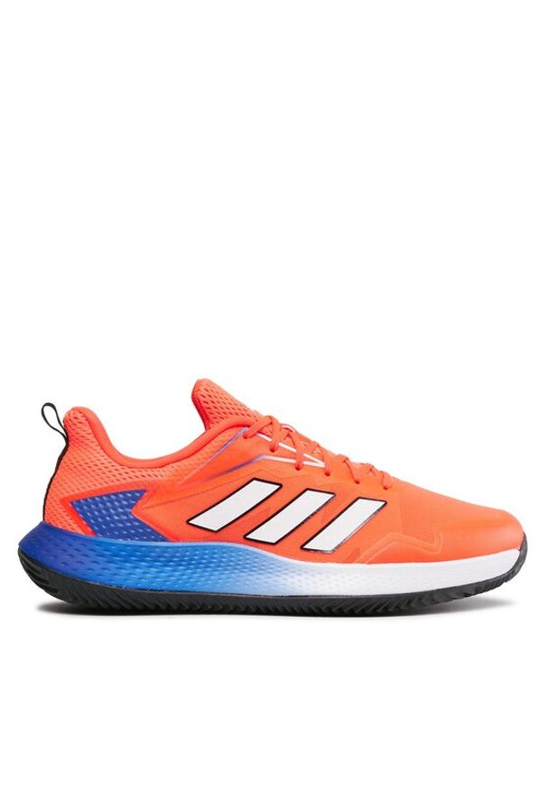 Adidas - adidas Buty Defiant Speed Tennis HQ8452 Czerwony. Kolor: czerwony. Materiał: materiał