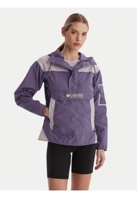 columbia - Columbia Kurtka anorak Challenger™ II Windbreaker 2116592 Fioletowy Regular Fit. Kolor: fioletowy. Materiał: syntetyk #1