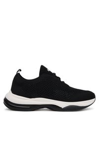 Love Moschino - LOVE MOSCHINO Sneakersy JA15485G0MIYZ000 Czarny. Kolor: czarny. Materiał: materiał