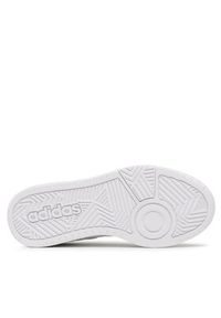 Adidas - adidas Sneakersy Hoops 3.0 GW3036 Biały. Kolor: biały. Materiał: skóra