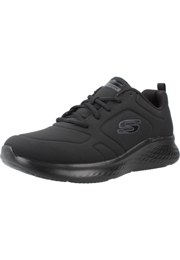 skechers - Buty SKECHERS 150047S Czarny. Kolor: czarny. Materiał: materiał, syntetyk, tkanina. Model: Skechers Sport. Sport: turystyka piesza