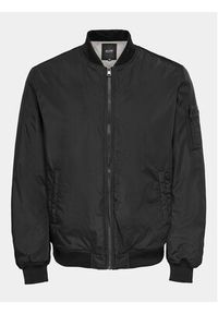 Only & Sons Kurtka bomber Joshua 22023287 Czarny Regular Fit. Kolor: czarny. Materiał: syntetyk #5