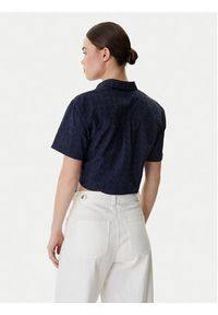 Guess Jeans Koszula W6GHA3 WO331 Granatowy Regular Fit. Kolor: niebieski. Materiał: bawełna #3