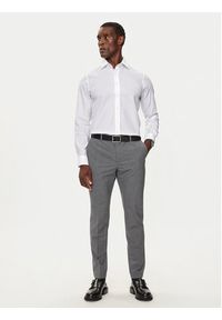 Michael Kors Koszula MK0DS01364 Biały Slim Fit. Kolor: biały. Materiał: bawełna #2