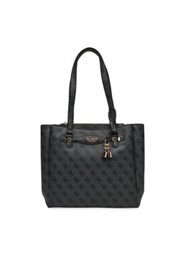 Guess Torebka Katya HWSG96 52230 Szary. Kolor: szary. Materiał: skórzane