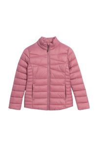 4f - Kurtka Zimowa Dziecięca 4F. Kolor: różowy. Materiał: puch. Sezon: zima #1