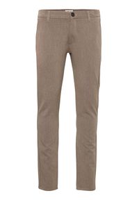 !SOLID - Solid Chinosy 21200141 Beżowy Slim Fit. Kolor: beżowy. Materiał: syntetyk #1