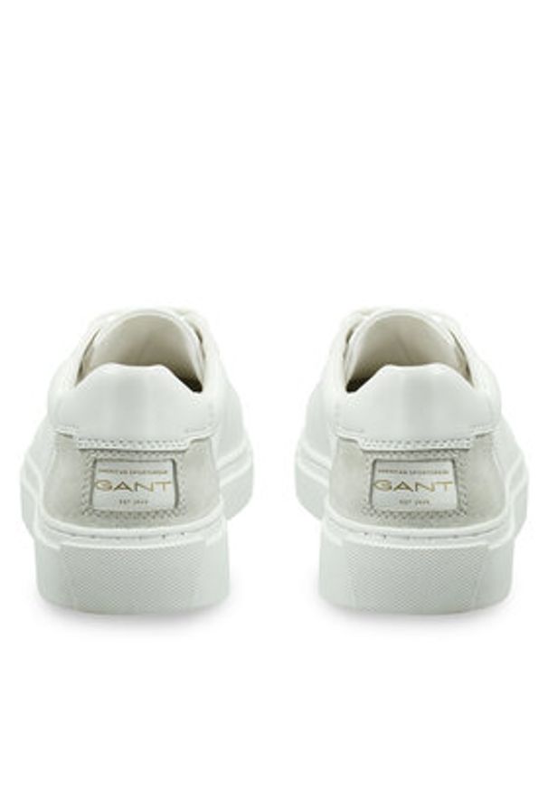 GANT - Gant Sneakersy 30531875 Biały. Kolor: biały. Materiał: skóra