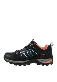 Buty trekkingowe damskie CMP RIGEL LOW. Kolor: czarny, niebieski, wielokolorowy