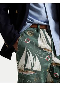 Polo Ralph Lauren Szorty materiałowe 710972102001 Zielony Regular Fit. Kolor: zielony. Materiał: bawełna #5