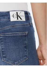 Calvin Klein Jeans Jeansy J20J222447 Niebieski Skinny Fit. Kolor: niebieski