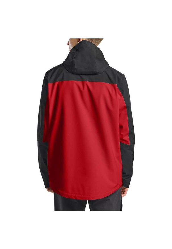 Kurtka uniwersalna męska Jack Wolfskin 11158922206. Typ kołnierza: kaptur. Kolor: czerwony. Materiał: syntetyk. Sport: turystyka piesza