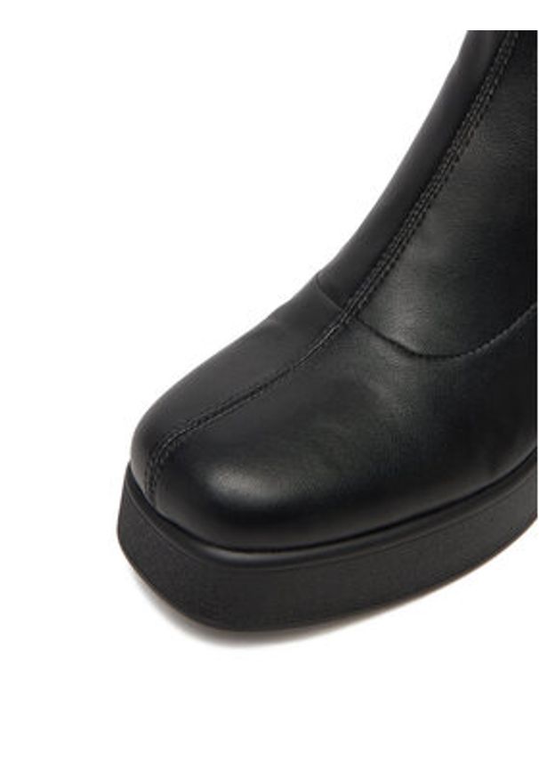 DeeZee Botki BZRB0325-4 Czarny. Kolor: czarny. Materiał: materiał, syntetyk