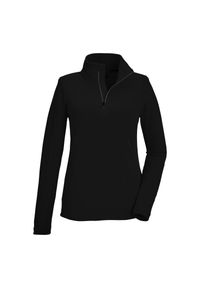 Bluza damska Killtec KSW 101 WMN FLC SHRT. Kolor: czarny, szary, wielokolorowy. Materiał: polar. Sport: turystyka piesza