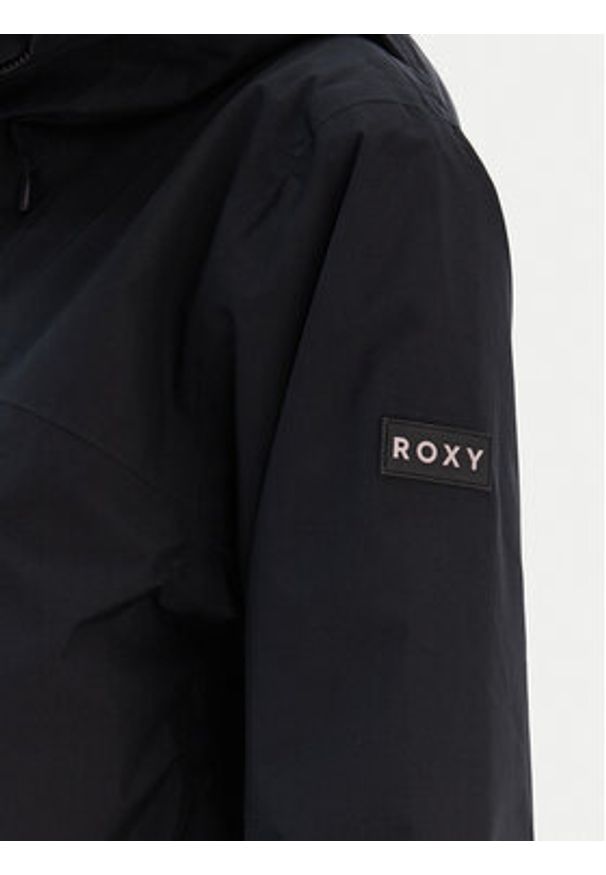 Roxy Kurtka narciarska Gore-Tex Stormday ERJTJ03507 Czarny Tailored Fit. Kolor: czarny. Materiał: syntetyk. Technologia: Gore-Tex. Sport: narciarstwo