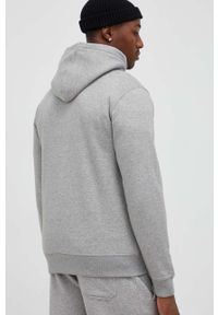 Billabong bluza męska kolor szary z kapturem melanżowa. Typ kołnierza: kaptur. Kolor: szary. Materiał: materiał. Wzór: melanż #6
