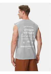 Jack & Jones Tank top Cassis 12295076 Niebieski jasny Regular Fit. Kolor: niebieski. Materiał: bawełna #6