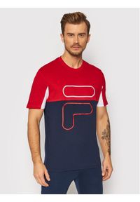 Fila T-Shirt Paton Blocked 683451 Kolorowy Regular Fit. Materiał: bawełna. Wzór: kolorowy #1