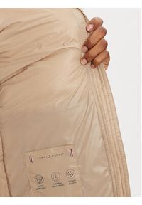 TOMMY HILFIGER - Tommy Hilfiger Kurtka puchowa WW0WW43520 Beżowy Regular Fit. Kolor: beżowy. Materiał: syntetyk #5