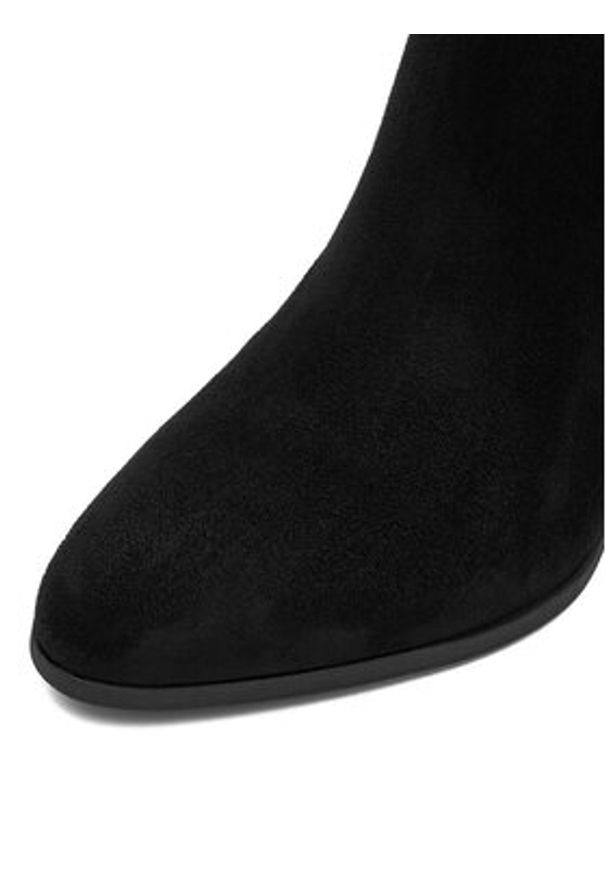 Nine West Botki CEO-ZAINA-01 Czarny. Kolor: czarny. Materiał: materiał