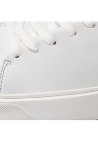 Calvin Klein Sneakersy Low Top Lace Up HM0HM00824 Biały. Kolor: biały. Materiał: skóra #2