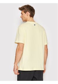 Puma T-Shirt Downtown Graphic 533673 Żółty Regular Fit. Kolor: żółty. Materiał: bawełna