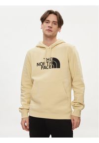The North Face Bluza Drew Peak NF00AHJY Beżowy Regular Fit. Kolor: beżowy. Materiał: bawełna