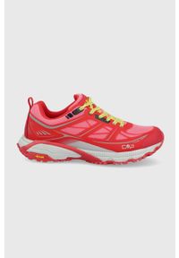 CMP buty Hapsu damskie kolor czerwony. Kolor: czerwony. Materiał: guma, tworzywo sztuczne, syntetyk. Szerokość cholewki: normalna