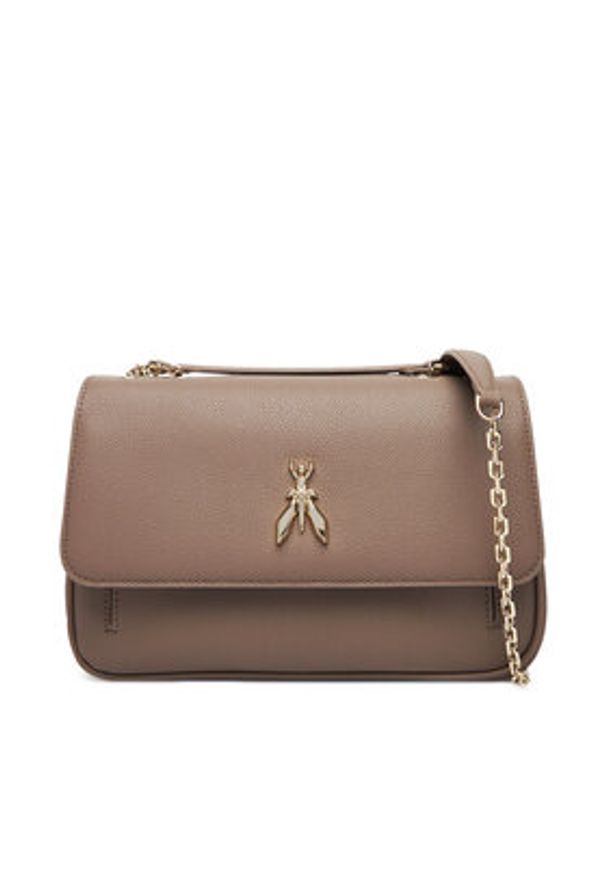 Patrizia Pepe Torebka 8B0228/L001-B744 Brązowy. Kolor: brązowy. Materiał: skórzane