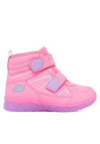 skechers - Śniegowce Skechers. Kolor: różowy