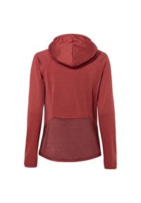 Vaude - Bluza damska z kapturem VAUDE Tekoa II. Typ kołnierza: kaptur. Kolor: czerwony, różowy, wielokolorowy. Materiał: polar