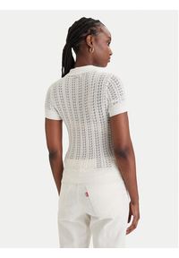 Guess Sweter W6GR25 Z0672 Biały Regular Fit. Kolor: biały. Materiał: wiskoza #2