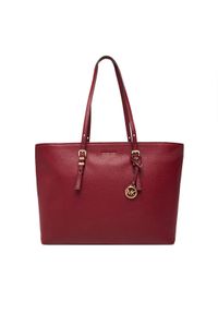 MICHAEL Michael Kors Torebka Quinn 30T5GQNT9L Bordowy. Kolor: czerwony. Materiał: skórzane