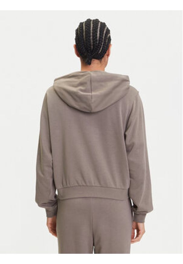 Nike Bluza Chill Terry FN2415 Brązowy Relaxed Fit. Kolor: brązowy. Materiał: bawełna