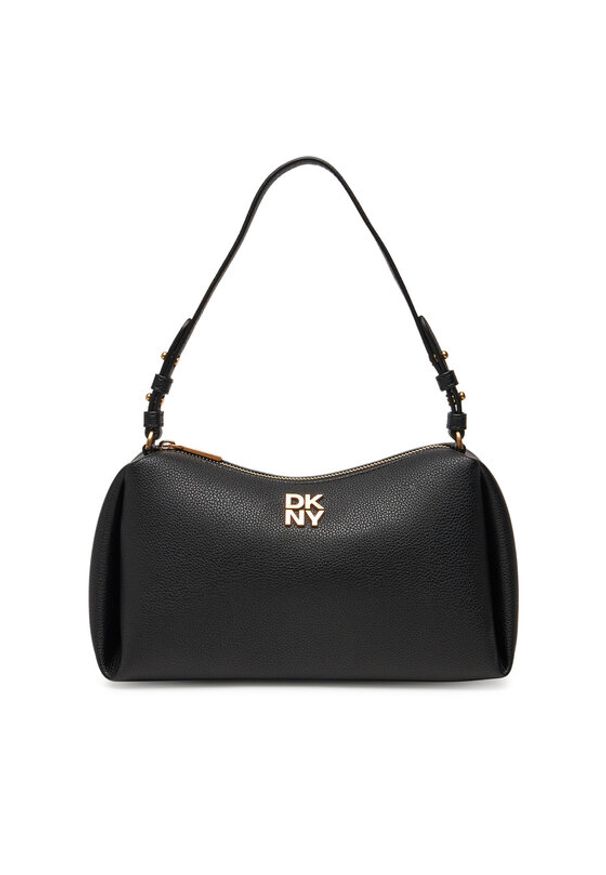 DKNY Torebka R423AE54 Czarny. Kolor: czarny. Materiał: skórzane