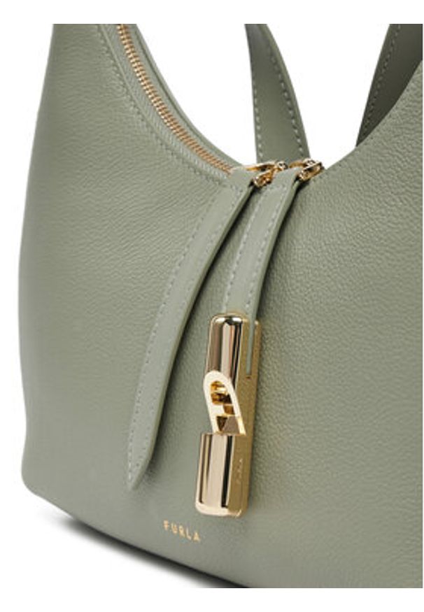 Furla Torebka WB01500 BX3353 AG700 Zielony. Kolor: zielony. Materiał: skórzane