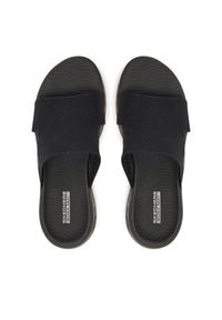 skechers - Skechers Klapki On-The-Go 600-Oceanside 140003/BBK Czarny. Kolor: czarny. Materiał: materiał #3