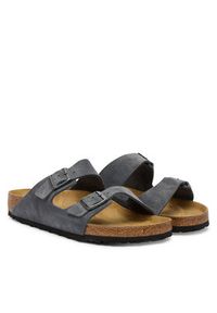 Birkenstock Klapki Arizona 1031632 Szary. Kolor: szary. Materiał: skóra, zamsz #3
