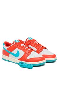 Nike Sneakersy Dunk Low Retro HF5441 601 Czerwony. Kolor: czerwony. Materiał: skóra