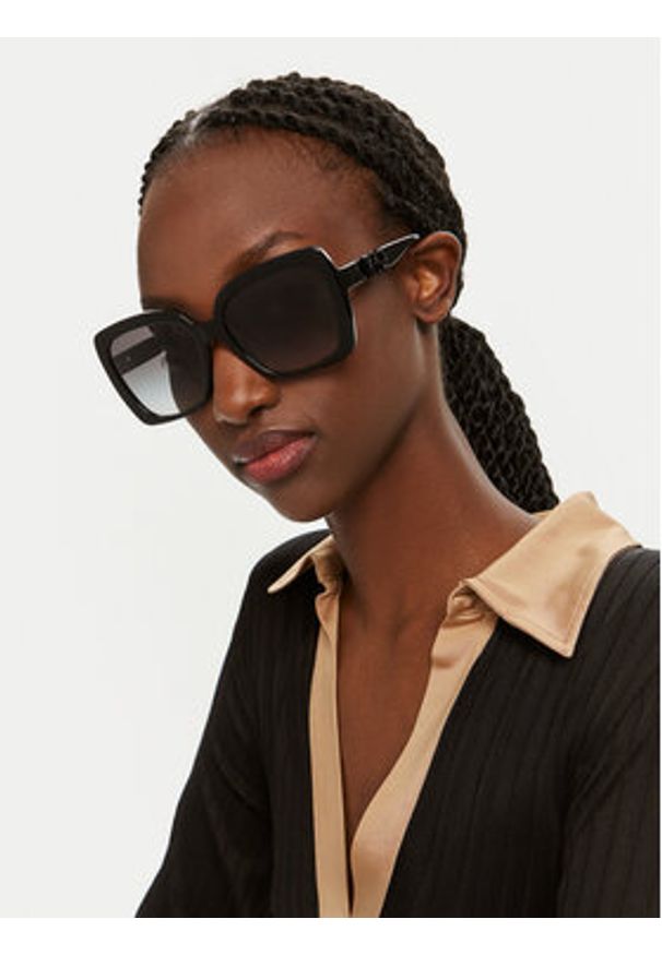 Michael Kors Okulary przeciwsłoneczne Nice 0MK2213 30058G Czarny. Kolor: czarny