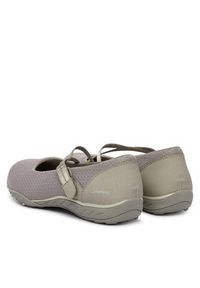 skechers - Skechers Baleriny 100771/TPE Szary. Kolor: szary. Materiał: materiał #6