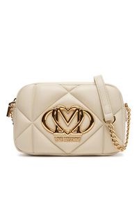 Love Moschino - LOVE MOSCHINO Torebka JC4038PP1NLC0110 Beżowy. Kolor: beżowy. Materiał: skórzane #6