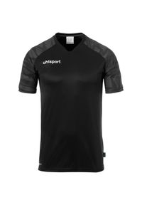 UHLSPORT - Koszulka Uhlsport Goal 25. Kolor: wielokolorowy, czarny, szary, biały, fioletowy. Materiał: jersey. Sport: fitness