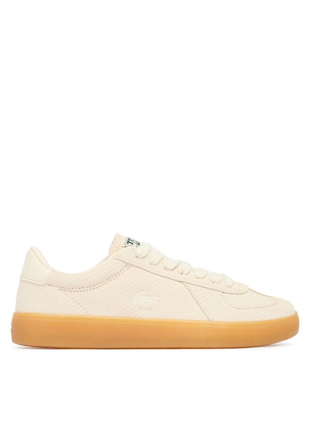 Sneakersy Lacoste. Kolor: kremowy