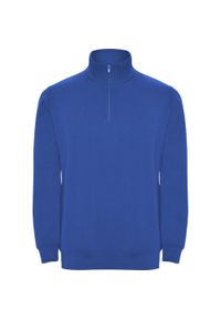 ROLY - Męska Bluza Rozpinana Aneto Quarter Zip. Kolor: niebieski