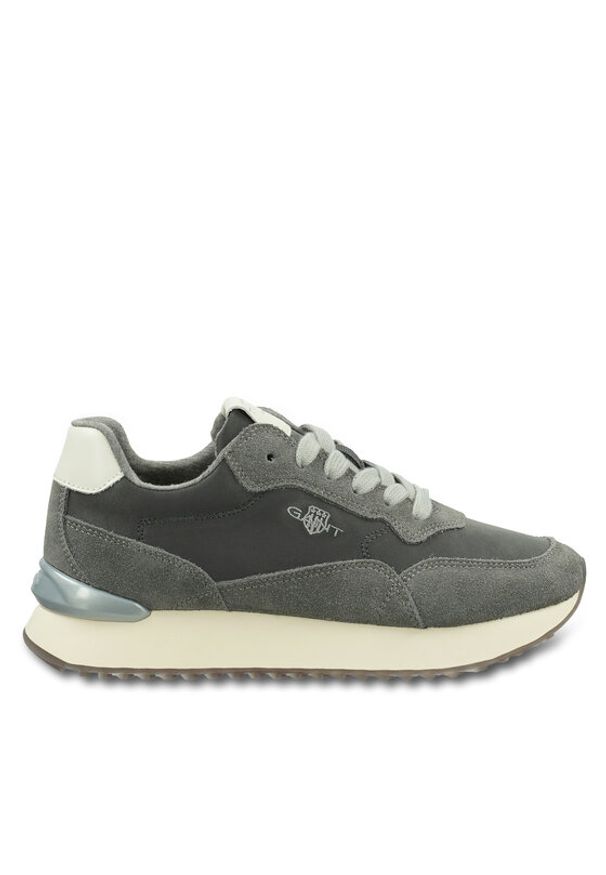 GANT - Gant Sneakersy Bevinda 29533695 Szary. Kolor: szary. Materiał: skóra, zamsz