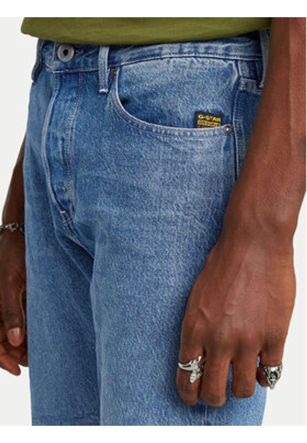 G-Star RAW - G-Star Raw Szorty jeansowe Dakota D24411-D436 Niebieski Slim Fit. Kolor: niebieski. Materiał: bawełna, jeans