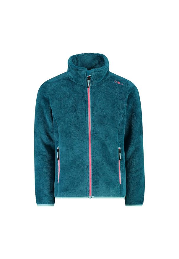 Bluza dziecięca turystyczna CMP 38P1465. Kolor: zielony. Sport: turystyka piesza
