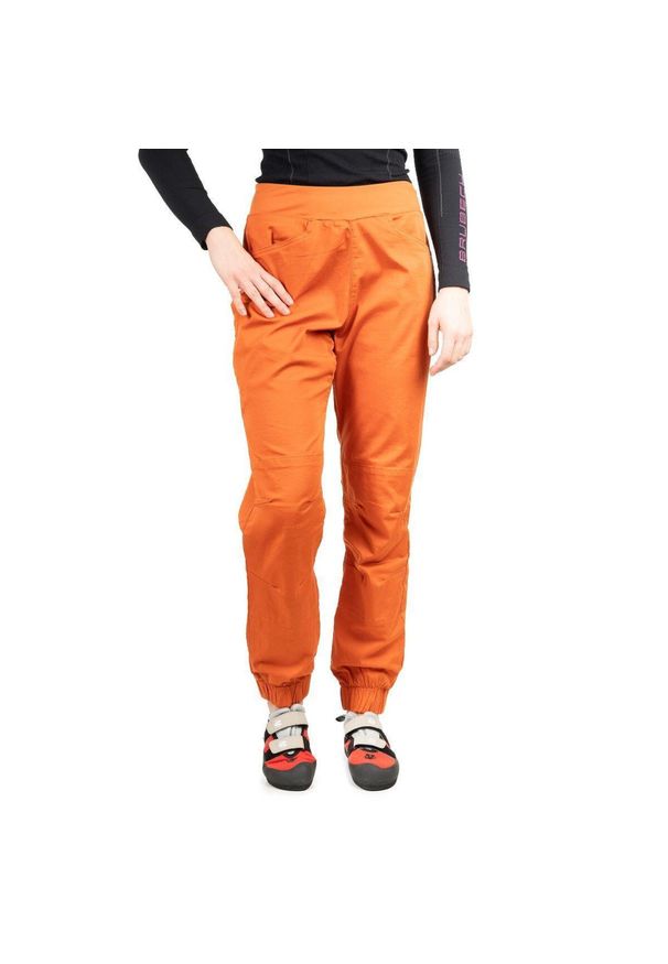 Spodnie wspinaczkowe damskie Black Diamond Notion SP Pants. Kolor: pomarańczowy. Sport: turystyka piesza