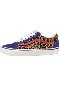 Tenisówki Vans Model Old Skool Kolor Nadruk Zwierzęcy. Kolor: wielokolorowy. Materiał: tkanina. Wzór: motyw zwierzęcy, nadruk
